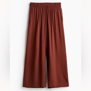H&M brick red cropped flowy pants XL 2024 style